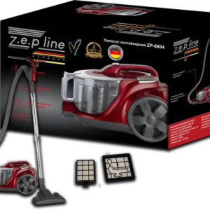 Пилосос контейнерний 4л Zepline ZP-6804  (Червоний)